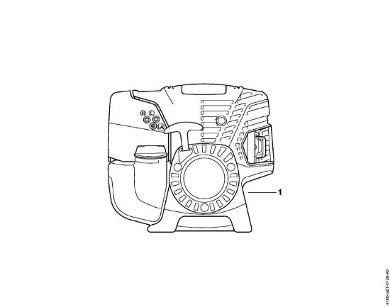 Motoguadañas (FS) FS 111 R Níºmero de máquinaÂ  de la marca Stihl